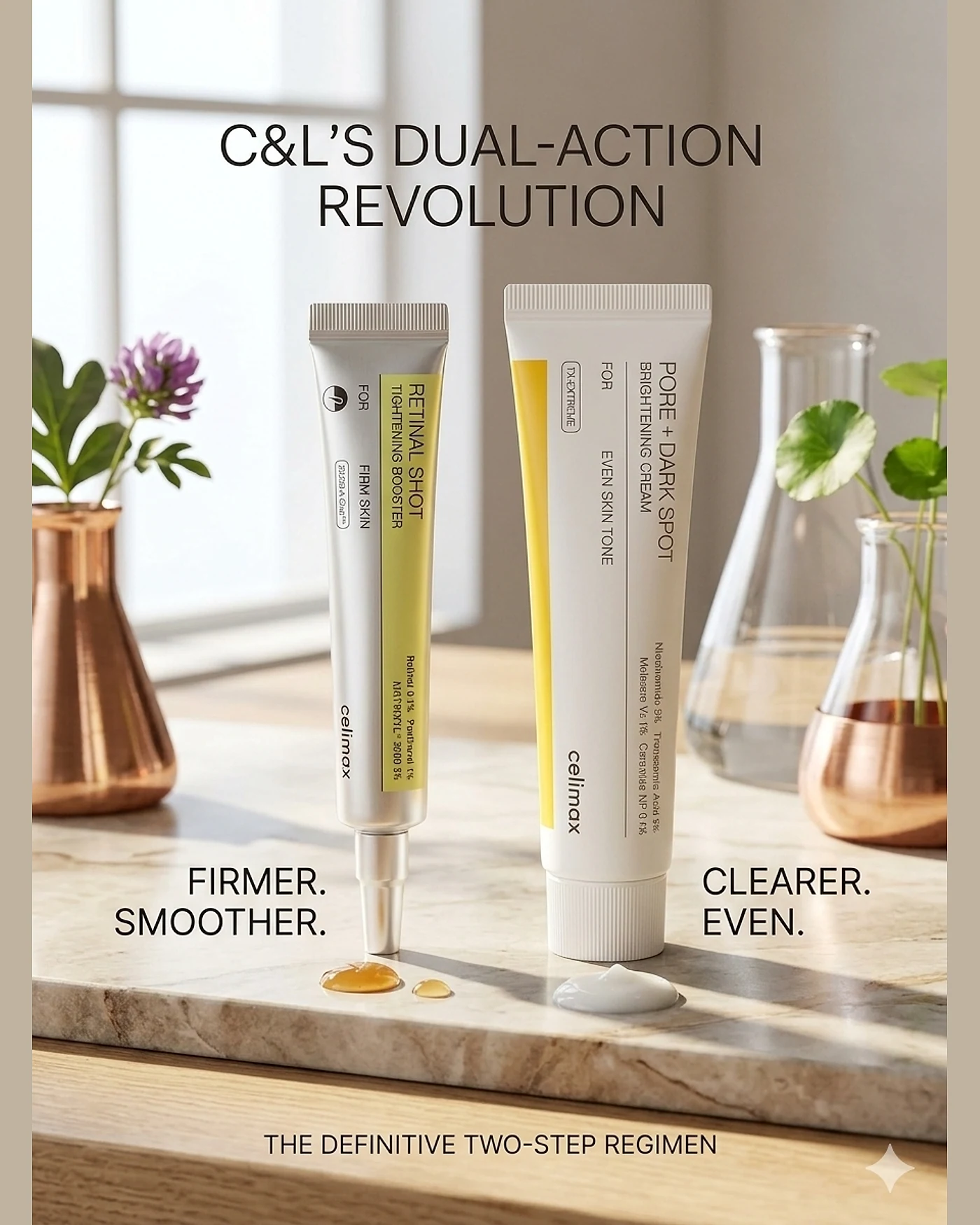 celimax Duo — Dark Spot Brightening Cream & Retinal Booster